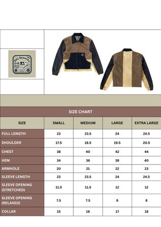 Upcycled Contrast Panel Workwear Jacket