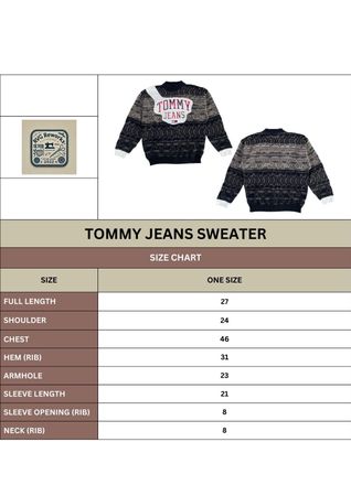 Upcycled Logo Knit Fusion Sweater