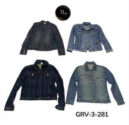 Y2K Washed Denim Jacket – Iconic Vintage Look (GRV-3-281)