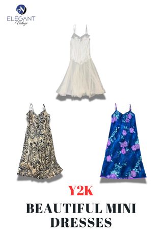 Y2K Beautiful Mini Dresses - EV2254