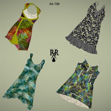Y2K Natural Vibe Dresses (AA-738)