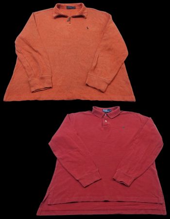 Polo Ralph lauren rugby&round neck shirt