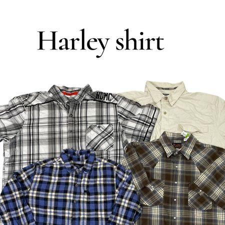Harley button up shirt
