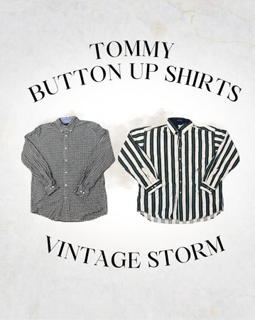 Camisas de botão Tommy