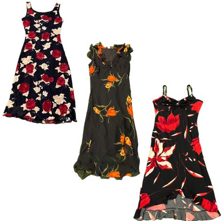 Y2K Romantic Vibe Printed Maxi Dress RE-2963