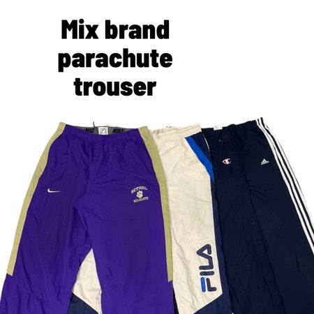 Mix brand parachute trouser