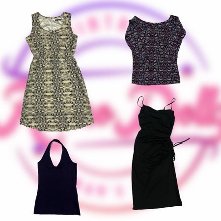 RD-012 Y2K Style Tops & Dresses