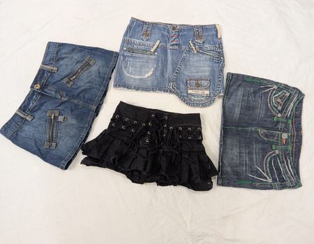 Y2K Denim Mini Skirts B#011 20-Pcs