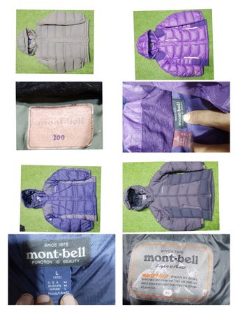 Montbell puffer Jackets