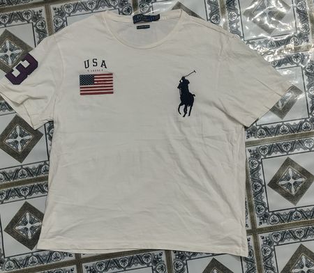 Ralph Lauren Crewnecks t shirt and collar mix