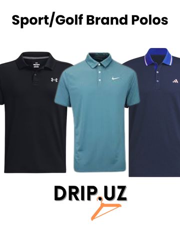 Sports Brand Polos // Golf, Nike, Under Armour
