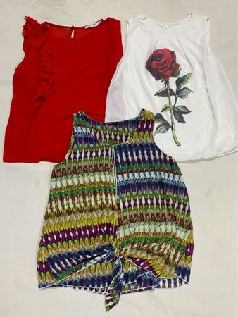 Women Sando and tank top blouse 22Pcs
