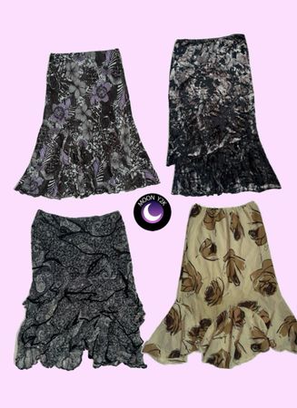Y2k Printed summer skirts