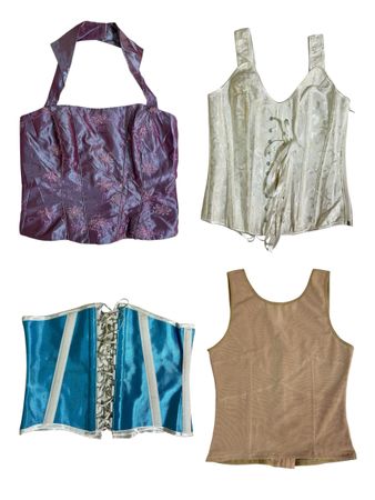 Cottage and Victorian much Y2k Mix Corset: TT-186