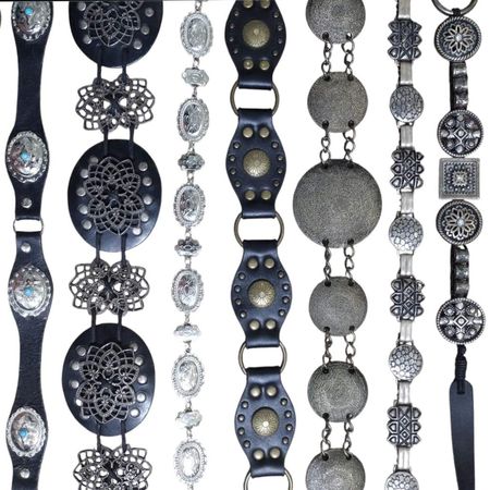 Y2K Concho Belts