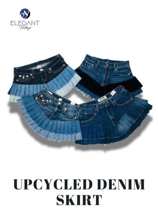 UPCYCLED Denim Skirts - EVR0301
