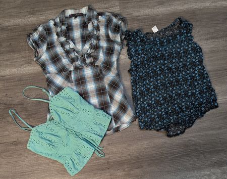 4712 - Y2K Style Blouses