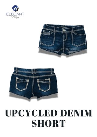 UPCYCLED Denim Shorts - EVR0308