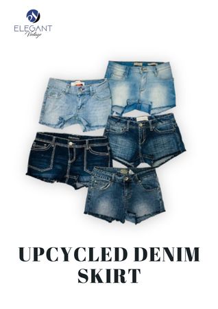 UPCYCLED Denim Shorts - EVR0310