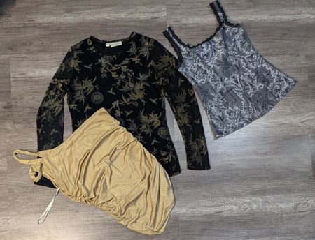 4723 - Blouses et haut en cami de style Y2K