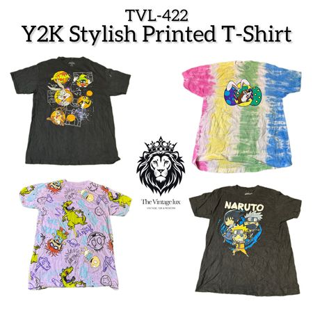 Mix Branded Printed T-Shirt (TVL-422)