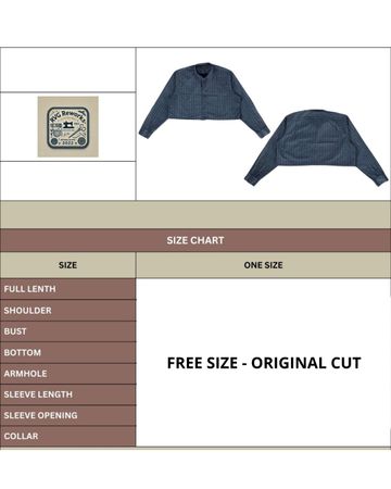 Upcycled Crop Collar Shirt