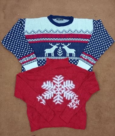 Graphic Knit Sweaters