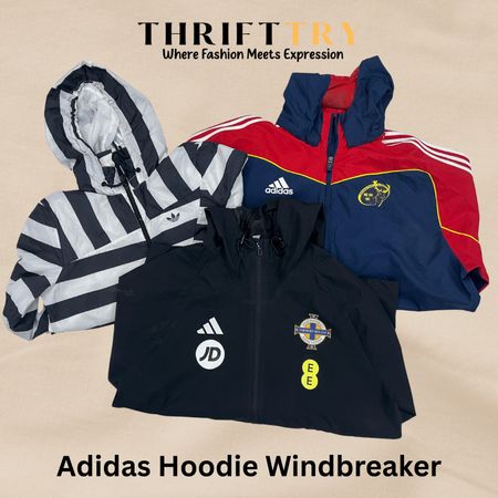Adidas hoodie windbreaker