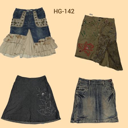 Y2K Unique IT Girl Era Midi Skirts (HG-142)