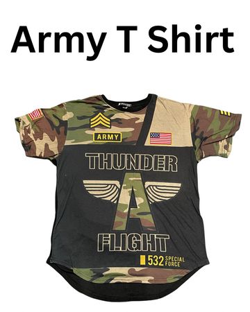 Army T Shirt (Wcv: 1113)