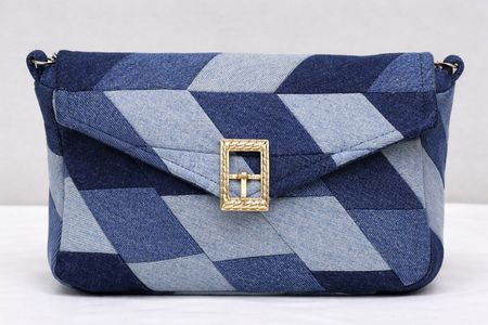 CR1431 Upcycled Crossbody Bag