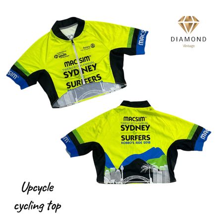 Upcycle Cycling Jersey  Top  (DV -04)