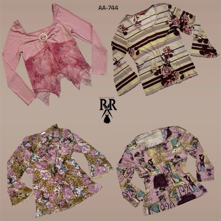 Y2K Baby In Pink Full Sleeve Tops (AA-744)