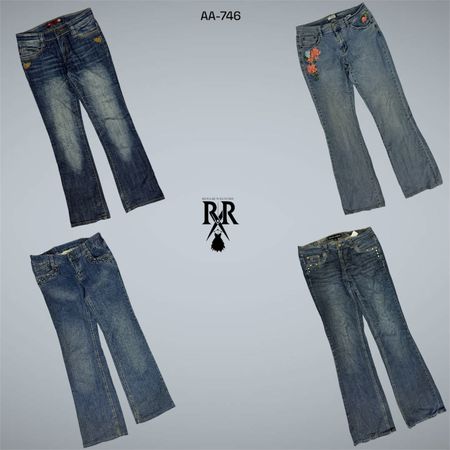 Y2K Britney Era Denim Jeans (AA-746)