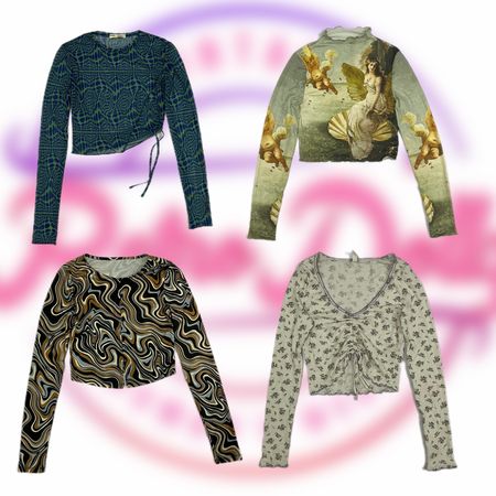 RD-018 Y2K Style Cami Tops