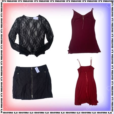 Midnight Wine Wardrobe - tops, dresses, skirts (SS-2156)