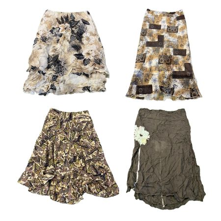 Y2K Paris Hilton Girl Maxi Skirts RE-2964