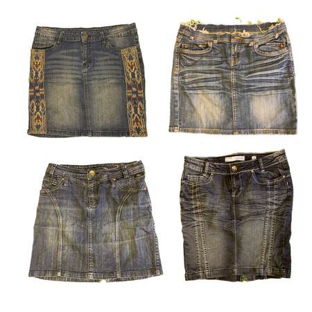 Y2K IT Girl Denim Mini Skirts RW-1736
