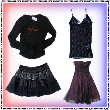 Noir Siren Edit - tops, dresses, skirts (SS-2159)