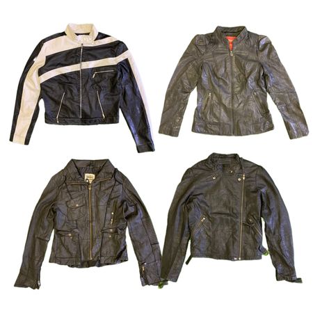 Y2K NYC Leather Jackets RW-1739