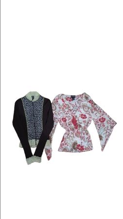 Y2K Italian Full Slv Tops