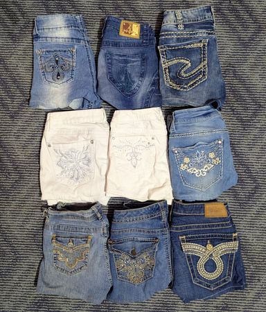 BABY PATH AND OTHER BRAND MINI MICRO SHORTS (08)