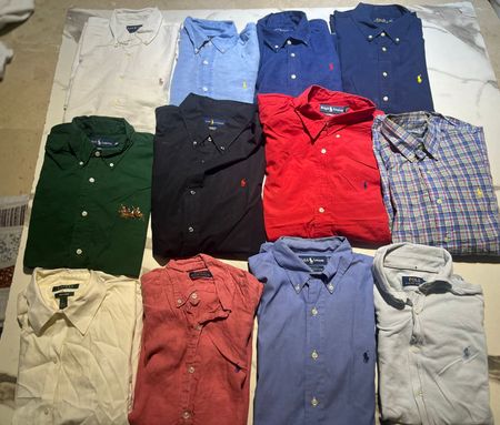 Polo Ralph Lauren shirts 10 Pcs bundle SV-003