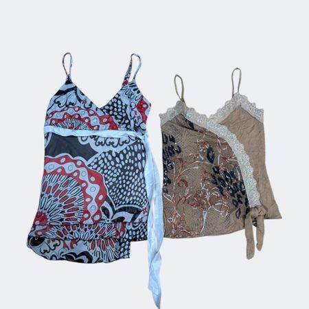 Y2Kセクシーカミソール