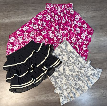 4758 - Y2Kスタイルミニスカート