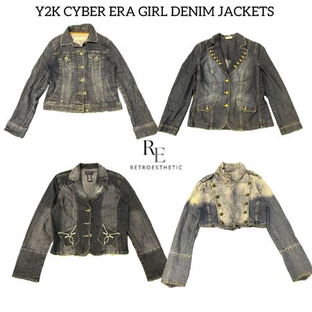 Y2K NYC IT Girl Denim Jackets RE-2970