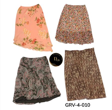 Y2K Poly Skirt – Retro Fashion, Perfect for Streetwear (GRV-4-010)