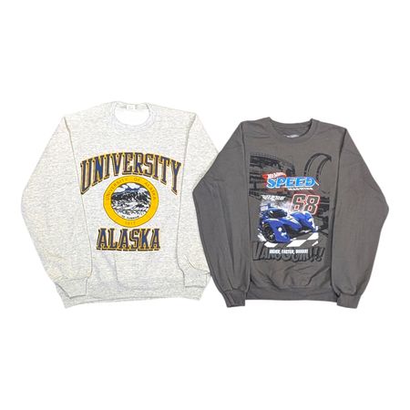 Vintage Print Sweatshirt