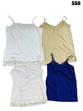 Lace trim camisole   #588