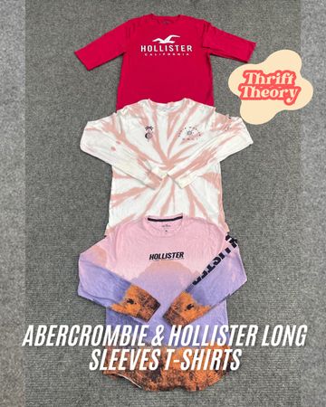 Abercrombie & Hollister Long Sleeves T-Shirts - (02/04)